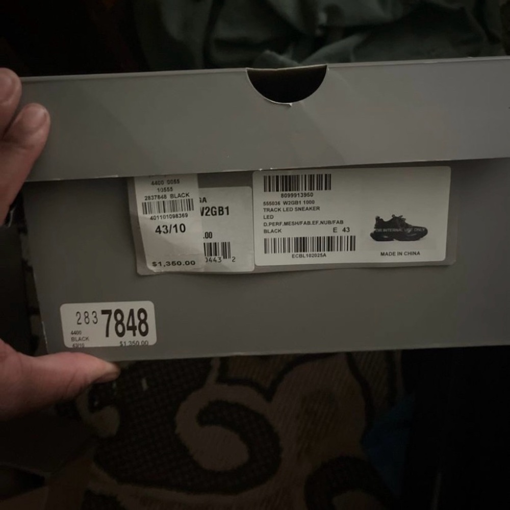 BALENCIAGA TRACK RUNNERS LED - Picture 7 of 7